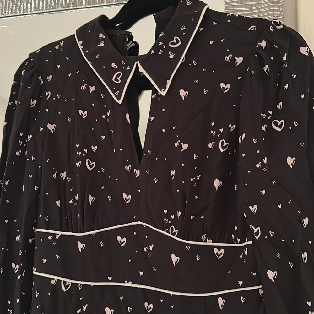 Parker long sleeve mini dress